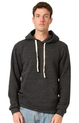 Royal Apparel 25055 Unisex Triblend Fleece Pullover Hoodie - Tri Onyx