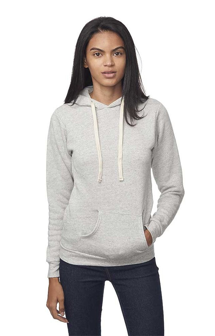 Royal Apparel 25055 Unisex Triblend Fleece Pullover Hoodie - Tri Ash
