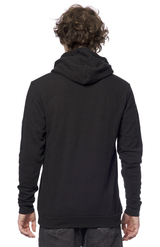 Royal Apparel 25055 Unisex Triblend Fleece Pullover Hoodie - Tri Black