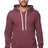 Royal Apparel 25055 Unisex Triblend Fleece Pullover Hoodie - Tri Burgundy