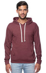 Royal Apparel 25055 Unisex Triblend Fleece Pullover Hoodie - Tri Burgundy