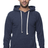 Royal Apparel 25055 Unisex Triblend Fleece Pullover Hoodie - Tri Denim Navy