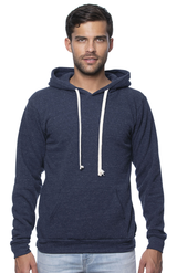 Royal Apparel 25055 Unisex Triblend Fleece Pullover Hoodie - Tri Denim Navy