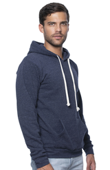 Royal Apparel 25055 Unisex Triblend Fleece Pullover Hoodie - Tri Denim Navy