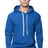 Royal Apparel 25055 Unisex Triblend Fleece Pullover Hoodie - Tri Deep Royal