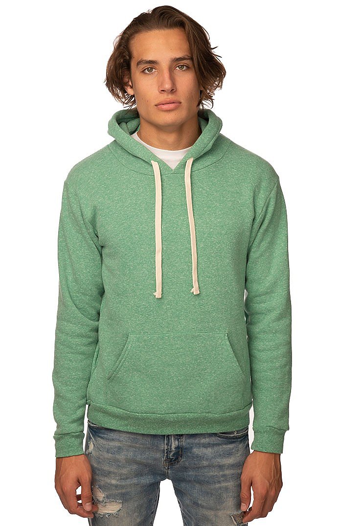 Royal Apparel 25055 Unisex Triblend Fleece Pullover Hoodie - Tri Kelly