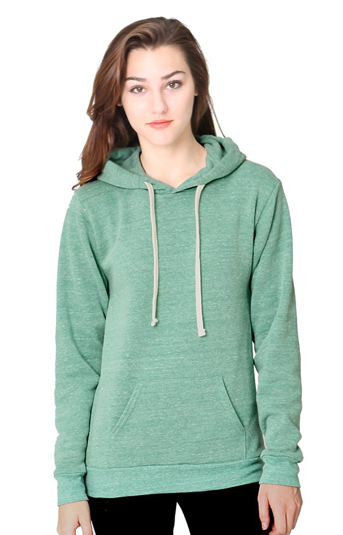 Royal Apparel 25055 Unisex Triblend Fleece Pullover Hoodie - Tri Kelly