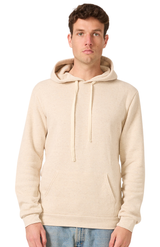 Royal Apparel 25055 Unisex Triblend Fleece Pullover Hoodie - Tri Oatmeal