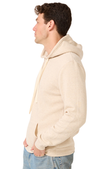 Royal Apparel 25055 Unisex Triblend Fleece Pullover Hoodie - Tri Oatmeal