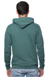 Royal Apparel 25055 Unisex Triblend Fleece Pullover Hoodie - Tri Pine