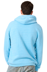 Royal Apparel 25055 Unisex Triblend Fleece Pullover Hoodie - Tri Pool