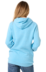 Royal Apparel 25055 Unisex Triblend Fleece Pullover Hoodie - Tri Pool