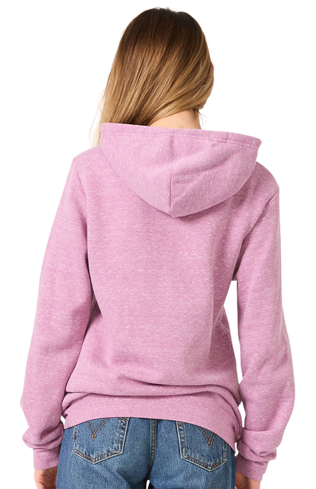 Royal Apparel 25055 Unisex Triblend Fleece Pullover Hoodie - Tri Purple