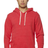 Royal Apparel 25055 Unisex Triblend Fleece Pullover Hoodie - Tri Red
