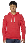Royal Apparel 25055 Unisex Triblend Fleece Pullover Hoodie - Tri Red