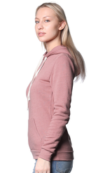 Royal Apparel 25055 Unisex Triblend Fleece Pullover Hoodie - Tri Desert Rose