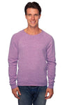 Royal Apparel 25059 Unisex Triblend Fleece Raglan Crew Sweatshirt - Tri Purple
