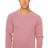 Royal Apparel 25059 Unisex Triblend Fleece Raglan Crew Sweatshirt - Tri Desert Rose