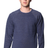 Royal Apparel 25059 Unisex Triblend Fleece Raglan Crew Sweatshirt - Tri True Navy