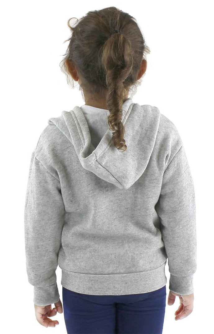 Royal Apparel 25060 Toddler Triblend Fleece Zip Hoodie - Tri Ash