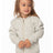 Royal Apparel 25060 Toddler Triblend Fleece Zip Hoodie - Tri Oatmeal