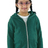 Royal Apparel 25060 Toddler Triblend Fleece Zip Hoodie - Tri Pine
