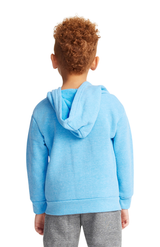 Royal Apparel 25060 Toddler Triblend Fleece Zip Hoodie - Tri Pool