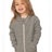 Royal Apparel 25060 Toddler Triblend Fleece Zip Hoodie - Tri Vintage Grey
