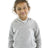Royal Apparel 25065 Toddler Triblend Fleece Pullover Hoodie - Tri Ash