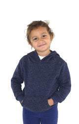 Royal Apparel 25065 Toddler Triblend Fleece Pullover Hoodie - Tri Denim Navy