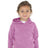 Royal Apparel 25065 Toddler Triblend Fleece Pullover Hoodie - Tri Purple