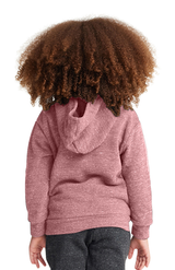 Royal Apparel 25065 Toddler Triblend Fleece Pullover Hoodie - Tri Desert Rose
