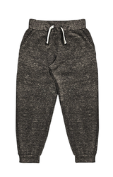 Royal Apparel 25067 Toddler Triblend Fleece Jogger Sweatpant - Tri Onyx