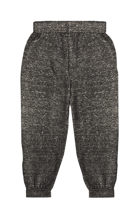 Royal Apparel 25067 Toddler Triblend Fleece Jogger Sweatpant - Tri Onyx
