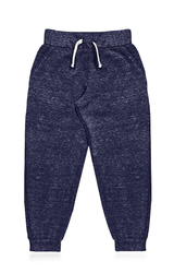 Royal Apparel 25067 Toddler Triblend Fleece Jogger Sweatpant - Tri Denim Navy