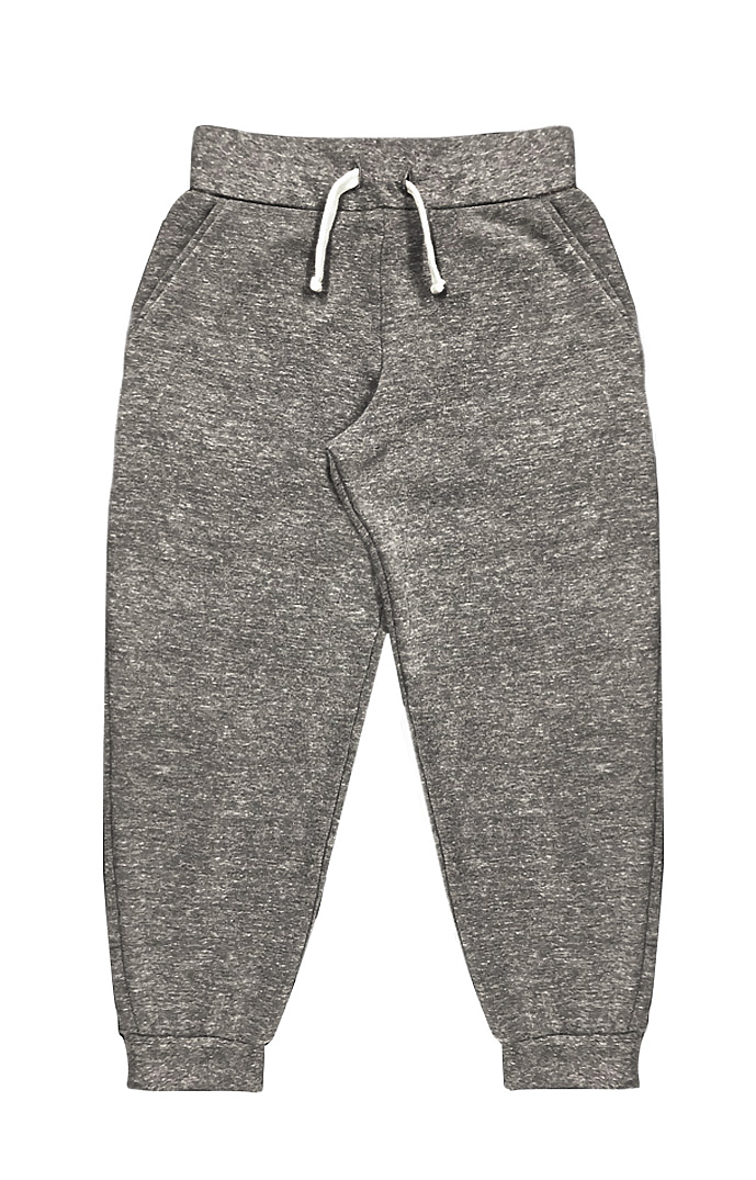 Royal Apparel 25067 Toddler Triblend Fleece Jogger Sweatpant - Tri Vintage Grey
