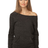 Royal Apparel 25120 Women's Triblend Fleece Raglan w/Pouch Pocket - Tri Onyx