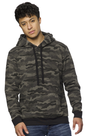 Royal Apparel 25155VCM Unisex Triblend Pullover Camo Hoody - Vintage Grey Camo