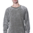 Royal Apparel 25159BO Unisex Burnout Triblend Raglan Crew Sweatshirt - Tri Army