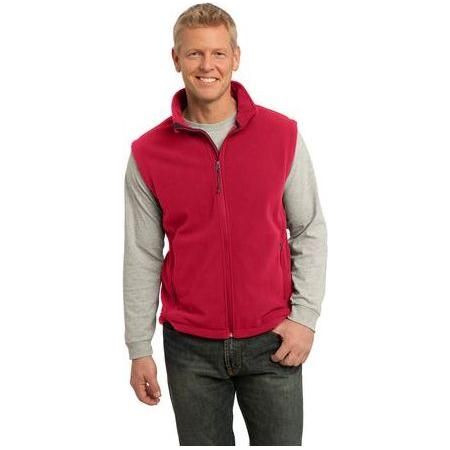 Mens Value Fleece Vest Joe's USA X-Small True Red