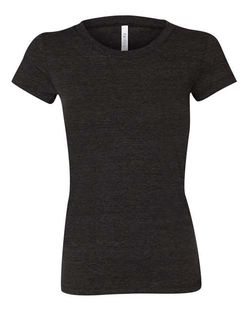 BELLA + CANVAS Women's Triblend Tee - BELLA + CANVAS 8413 BELLA + CANVAS Charcoal Black Triblend S