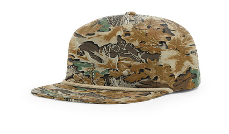 Richardson PRINTED Umpqua Snapback Cap - Richardson 256P Richardson Realtree Advantage w/ Khaki Rope Adjustable