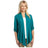 Ladies Concept Shrug Joe's USA X-Small Teal Green