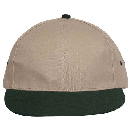 OTTO CAP 6 Panel Low Profile Baseball Cap OTTO 26-031 Otto Cap 1732 - Dk.Grn/Kha OSFM - Adult