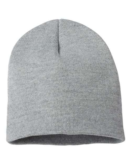 Sportsman 8" Beanie - Sportsman SP08 Sportsman Heather Grey One Size