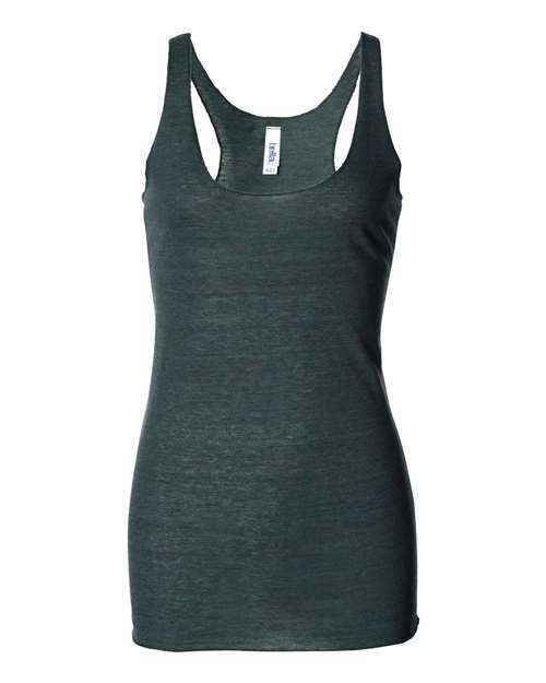 BELLA + CANVAS Women's Triblend Racerback Tank - BELLA + CANVAS 8430 BELLA + CANVAS Emerald Triblend XS