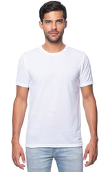 Royal Apparel 26051 Unisex Poly Sublimation Tee - White