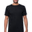 Royal Apparel 26550PWA Unisex Performance Poly Tee - Black