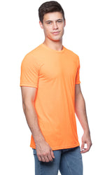 Royal Apparel 26550PWA Unisex Performance Poly Tee - Safety Orange