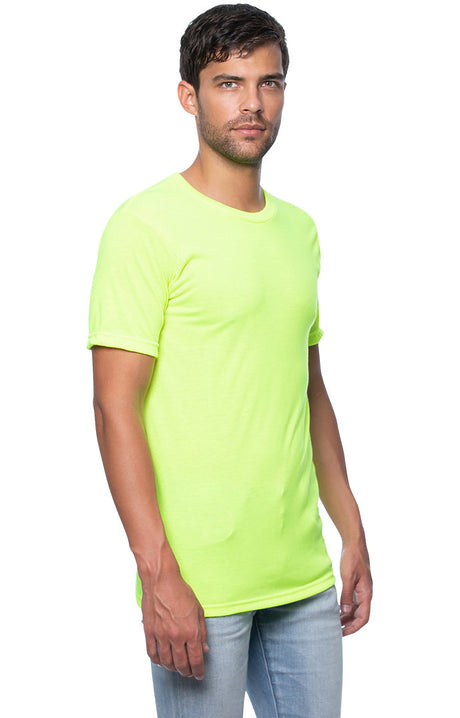 Royal Apparel 26550PWA Unisex Performance Poly Tee - Safety Yellow